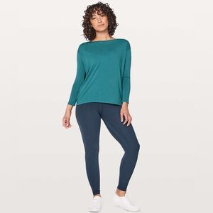 Lululemon Back in Action long sleeve- Size 12